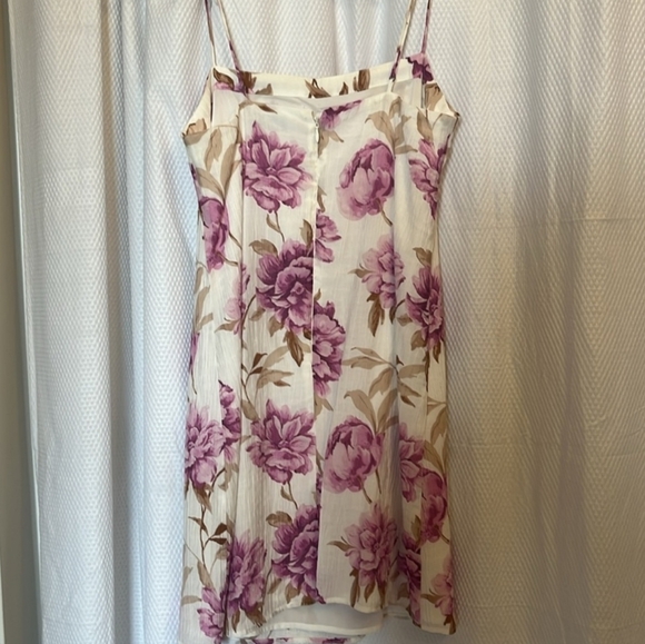 NWOT Abercrombie & Fitch Mini Floral Slip Dress - Picture 5 of 5